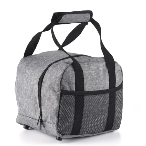 Bowling Ball Bag, Single Ball Bowling Totes with Padded Ball Holder, Washable Bowling Ball Storage Bag Ball Carrier Bag Pocket Small Bowling Ball Case