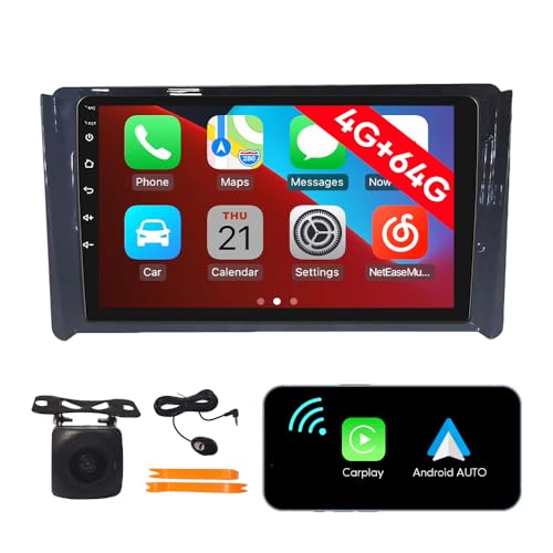 [4G 64G] Android Car Stereo FM Radio Carplay Android Auto 9