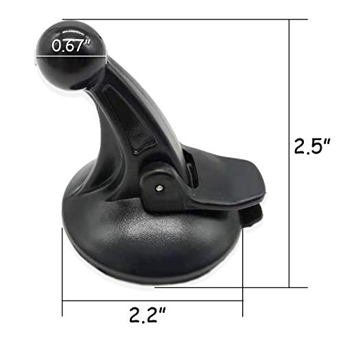 Tihood 2Pcs Gps Windshield Mount Holder For Garmin Nuvi Suction Cup Car Windscreen thumb #4