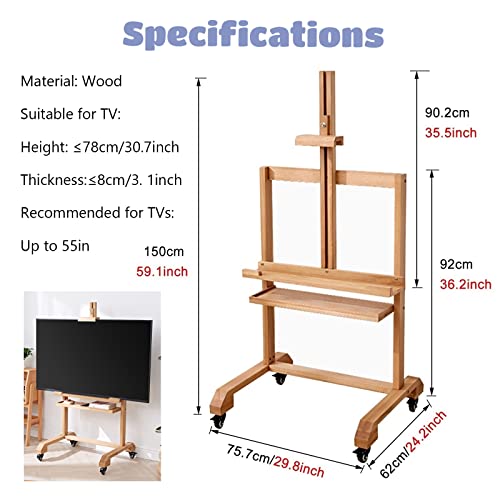 Soporte Universal de Piso para TV de 32 a 65 pulgadas miniatura 3