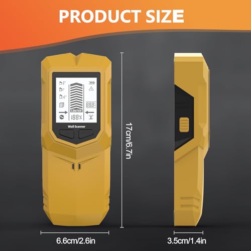 Détection précise des métaux avec scanner mural et capteur de broche