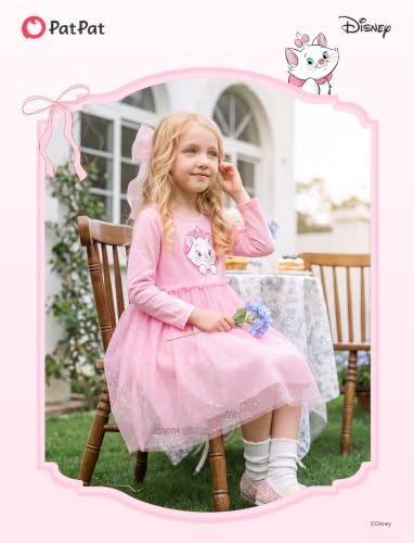 Image of Disney Girls' Tulle Tutu Dress Birthday Party Outfit Toddler to Big Kid