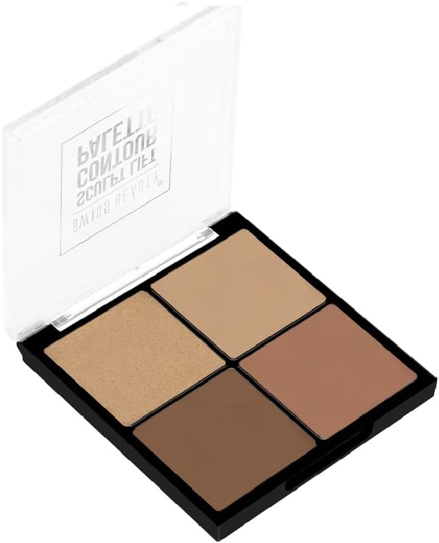 Swiss Beauty Sculpt Lift Contour Palette, Shade-02, 14gm