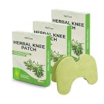 Wellnee Original Herbal Knee Patch - Wellknee Plaster for Knee Support & Muscle Pain - Maximum Strength for Temporary Relief - Adhesive Heat Patches Made with Natural Herbs for Wellness - 30 Pads