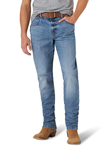 Image of Wrangler Men's Retro Slim Fit Straight Leg Jean