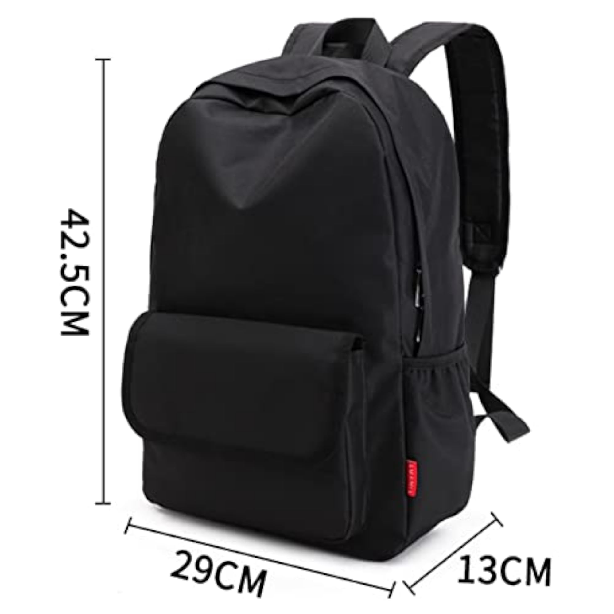 Men's Canvas Laptop Backpack in Grey, Stylish Design