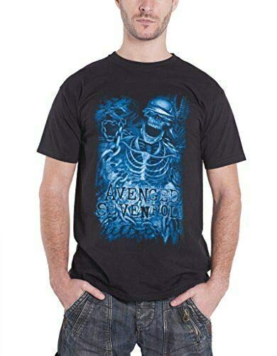 Avenged Sevenfold 'Chained Skeleton' T-Shirt - New & Official Black