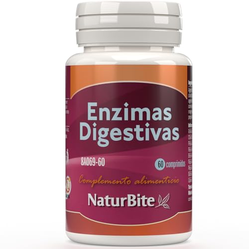Naturbite Enzimas Digestivas - 60 Tabletas, 58 g