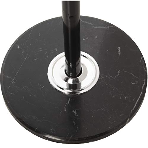 Perchero de pie de Metal con Base de mármol Negro 36x175cm - imagen 2