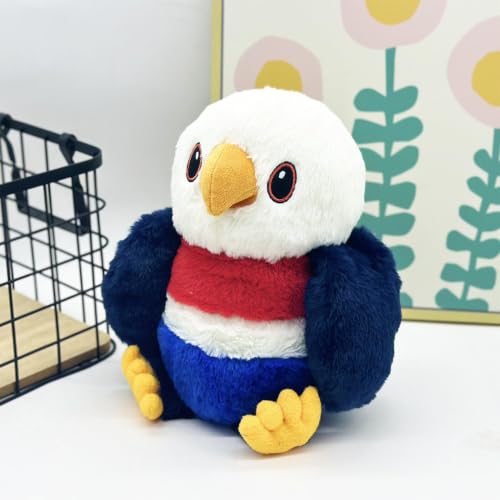 Peluche de pájaro realista para decorar estantes y mesas 4