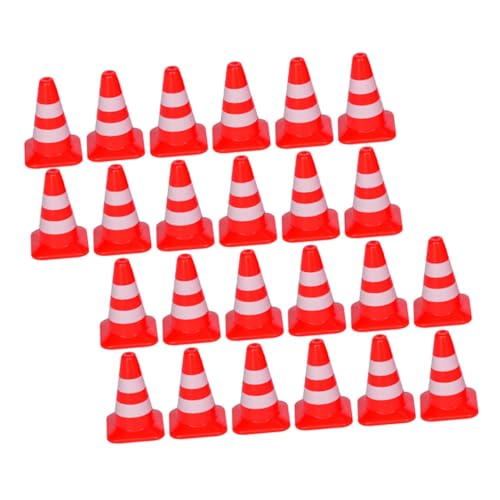 BESTonZON Realistic Boys and Girls Traffic Signage 35pcs Road Signs Toys Construction Signs Toys for Play and Learn