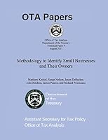 Methodology to Identify Small Businesses and Their Owners 1505381959 Book Cover