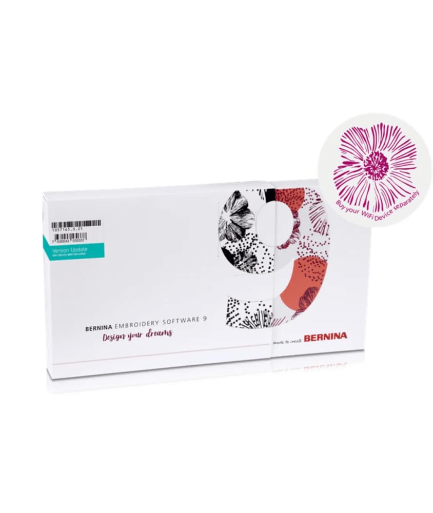 Bernina Software di ricamo Designer Plus V9 (WiFi) Update Version
