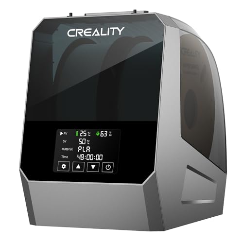 Creality Official Space Pi Filament Dryer Plus, 2 rouleaux de boÃ®te de sÃ©chage de filament d'imprimante 3D, chauffage Ã  360Â°, boÃ®te de rangement de filament pour matÃ©riau PLA PETG ABS TPU 1,75/2,85 mm