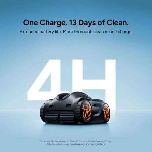 Image of iGarden K Series Robotic Pool Cleaner, 4H Runtime, Above /Inground Pool