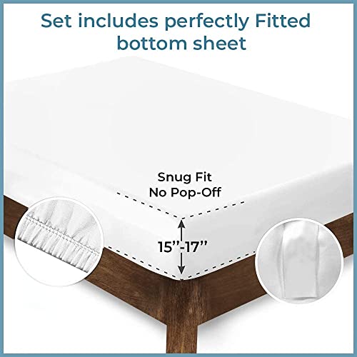 Minor Monkey 100% Egyptian Cotton King Sheets - 1000 Thread Count Silver Grey Bed Sheets For King Size Bed, Long Staple Cotton Bedding Sheets, Sateen Weave, Luxury Hotel Sheets, Fits Upto 16" Mattress #TOP4