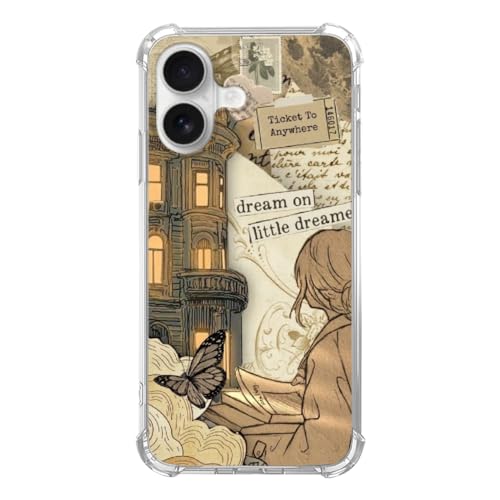 Nsydnbly Book Lover Arstistic Phone Case Compatible with iPhone 17,