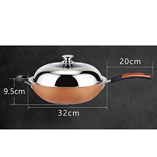 Wok antiadherente con tapa y accesorios miniatura 2