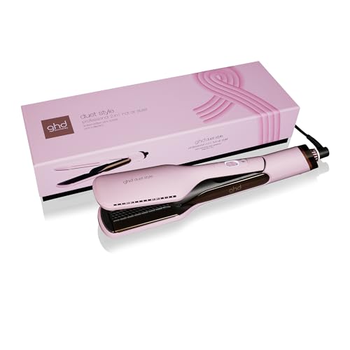 ghd Duet Style - Cepillo secador de pelo de edición limitada con sorbete rosa con funda a juego y alfombrilla resistente al calor (enchufe de la UE)