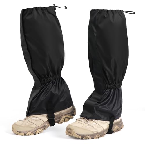 Adjustable Waterproof Hiking Gaiters (2 Pack)
