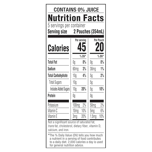 Capri Sun Hydrate Electrolytes Drink, 10 Pouches, Fruit Punch, 6 oz - image 2