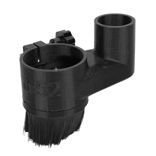 Walfront Bota Recolectora de Polvo Magnética de 52 Mm para Fresadora CNC con Cerdas Desmontables para Husillo de 300 W y 500 W, Motor 775, Máquina de grabado.