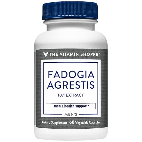Fadogia Agrestis a" 10:1 Extract a" Men's Health Support (60 Vegetable Capsules)