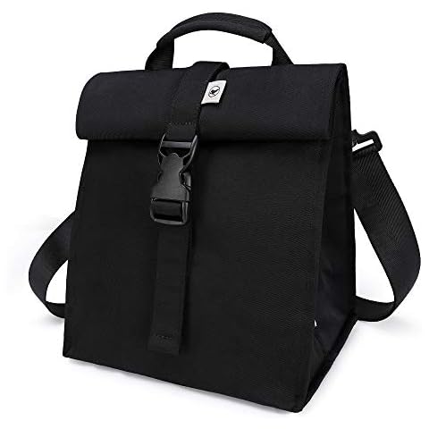 SUNNY BIRD Insulated Rolltop Lunch Bag for Women and Men Cover