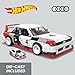 ​MEGA Hot Wheels Collectible Car Building Toy, Audi 90 Quattro IMSA GTO with 973 Pieces and Die-Cast Model, Build & Display Set for Collectors, Red