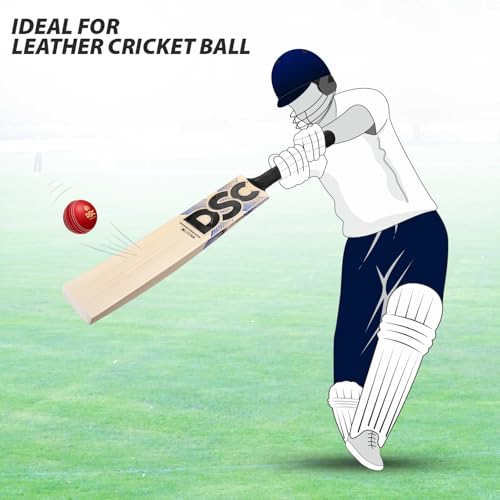 Image of DSC Xlite 2.0 English Willow Cricket Bat, Short Handle, Size-Mens