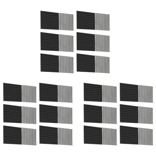 Bloepum 36 Pack Self-Adhesive Acoustic Panels,12x12x1 Inch Sound Proof Foam Panels,Soundproof Wall Panels for Home Studio