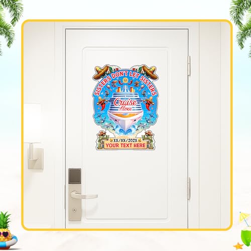 Decoración Magnética Sisters Cruise para Puerta miniatura 7