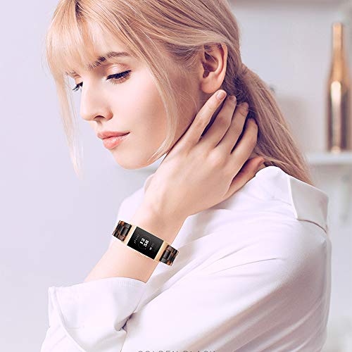 Correa de resina compatible con Fitbit Charge 4/3 SE miniatura 4
