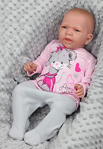 TupTam Babyshirt met Lange Mouwen Slogan Opdruk Set van 3 - Image 3