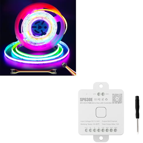 Tira de LED RGB WS2811 IC Chip 18ft DC12V Multicolor miniatura 1