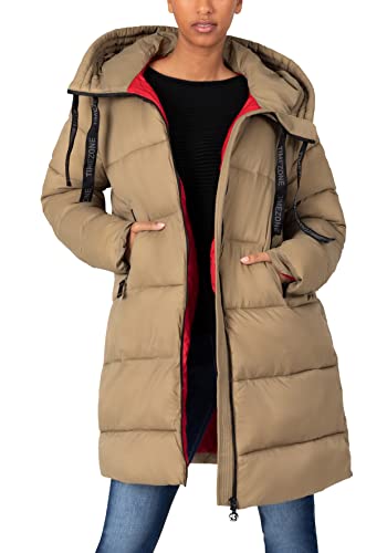 Manteau Volume Coat Femme Timezone idéal pour les sorties en ville et le froid