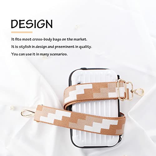 Image of Adjustable Handbag Strap Wide Purse Strap Replacement Shoulder Crossbody Bag Strap