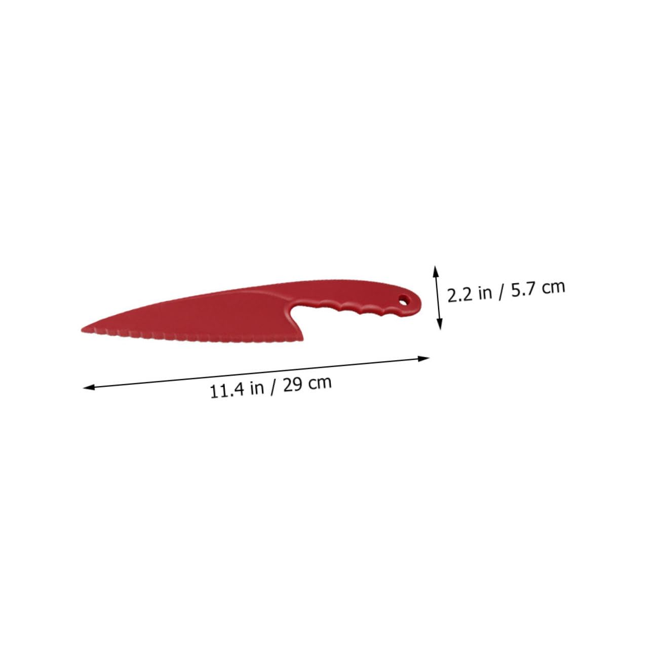 FUNOMOCYA 6pc Pp Plastic Fruit Set Safe Kids Food Cutters for Lunch Cake Dessert Fruit Tools Educational for Kids Random Color