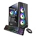 iBUYPOWER Pro Gaming PC Computer Desktop SlateMono 230A (Ryzen 5 5600X 3.7 GHz, AMD Radeon RX 6600 XT 8GB, 16GB DDR4, 480 GB SSD + 1 TB HDD, WiFi Ready, VR Ready, Windows 11 Home)