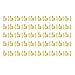 Bclla Zkenshan-Zippers 50 Sets 8# Metal Zipper Repair Stopper Open End Tailor Sewing Fabric Craft Tool Accessories for Clothes, Practical and Durable (Color : Gold, Size : 8#)