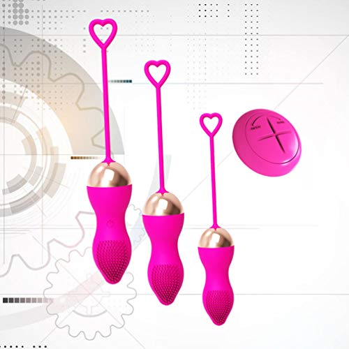 ARTIBETTER 3 Peças Kegel Bolas Vaginal Haltere Ponto G Oscilador Flertar Ferramenta Portátil Três-Em