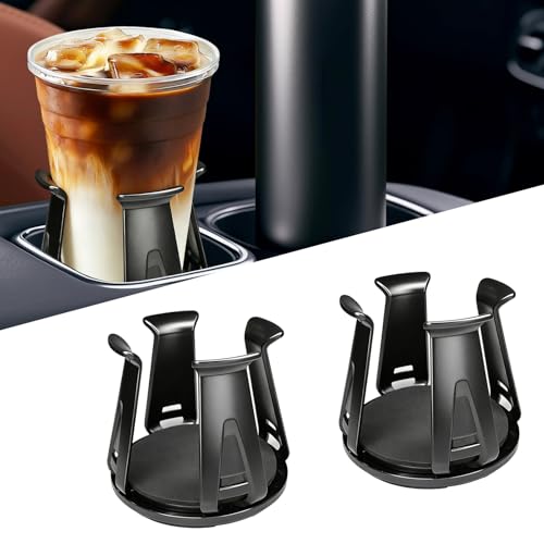 Expansor de portavasos para auto, 2 piezas, ajustable miniatura 1