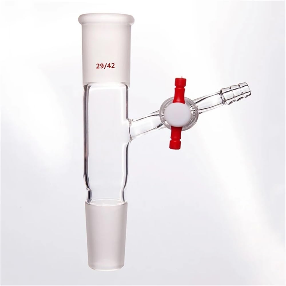Attrezzature e forniture di laboratorio Con adattatore for valvola PTFE da 2 mm sostituibile in vetro borosilicato A19