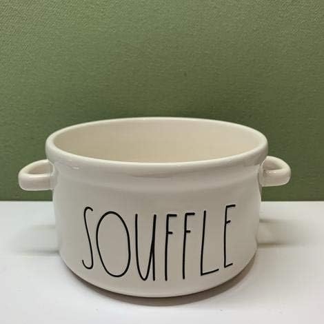Rae Dunn「SOUFFLE」ディッシュ &ndash; セラミック &ndash; 食洗機対応。