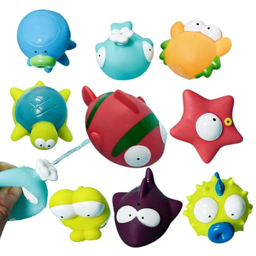 Jouet de bain pour enfant bebe 6 mois avec animaux rigolos