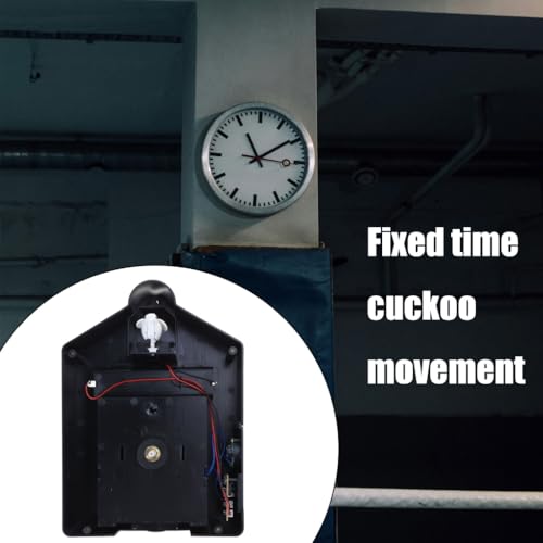 Mécanisme d'horloge coucou à quartz de rechange avec boîtier de contrôle - 5