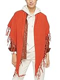 ESPRIT Damen Mode-Schal 091ea1q306, Terracotta, Einheitsgröße