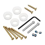 Bushing Screw Pack 1/2 Diameter Replacement Parts for Andersen Inswing Outswing Hinged Patio Doors, Fits for 400 Series Frenchwood Patio Doors (Replace Part Number 2579756)