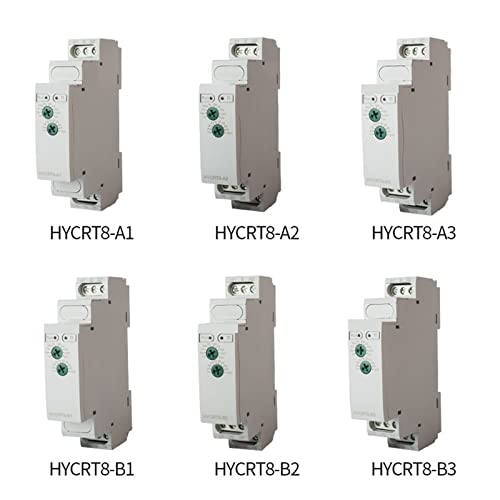Relais programmable HYCRT8-B1 à coupure retardée 24V-240V