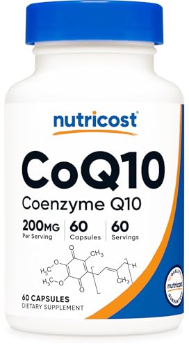 Nutricost CoQ10 200 mg 60 Capsules